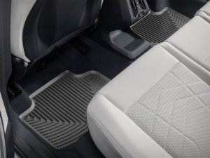 BMW X1 Rubber Mats - Rear - WeatherTech - All-Weather - Grey - `16-`26
