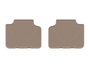 BMW X1 Rear All-Weather Floor Mats - WeatherTech - Tan - `16-`26