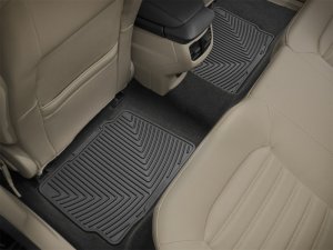 BMW M3 Competition Floor Mats - Rear - WeatherTech - All-Weather - Black - `21-`26