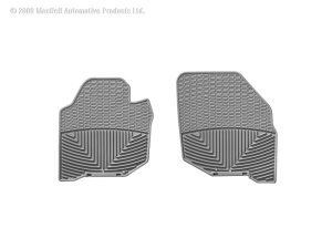 Honda Fit Rubber Mats - Front - WeatherTech - All-Weather - Grey - `07-`08