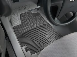 Toyota Highlander Floor Mats - Front - WeatherTech - Rubber - Black - `08-`13