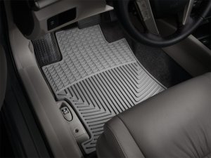 Honda Accord Rubber Floor Mats - Front - WeatherTech - All-Weather - Grey - `08-`12