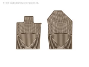 Ford Fusion Rubber Floor Mats - Front - WeatherTech - All-Weather - Tan - `06-`09