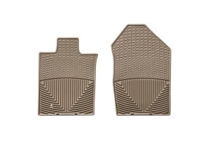 Ford Fusion Rubber Floor Mats - Front - WeatherTech - All-Weather - Tan - `06-`09