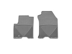 Ford Focus Floor Mats - Front - WeatherTech - All-Weather Rubber - Grey - `09-`11