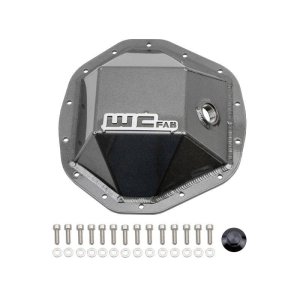Ram Cummins Differential Cover - Rear - Wehrli - Fabricated Aluminum - Gloss White - `19-`24