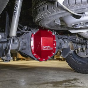Ram 3500 Differential Cover - Rear - Wehrli - Red - `19-`24