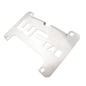 Chevrolet Silverado 3500 License Plate Mount Bracket - Wehrli - Stainless Steel - `15-`19