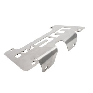 Chevrolet Silverado 3500 License Plate Mount Bracket - Wehrli - Stainless Steel - `15-`19