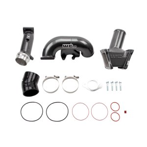 Chevrolet Silverado Performance Air Intake - Wehrli - 3in Y-Bridge Kit - WCFab Grey - `06-`07