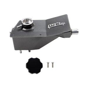 Ford Super Duty Coolant Tank Kit - Wehrli - Secondary Coolant - Flat Black - `17-`24
