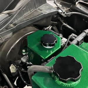 Ford Super Duty Master Cylinder Cover - Wehrli - Fabricated Aluminum - Flat Black - `17-`25