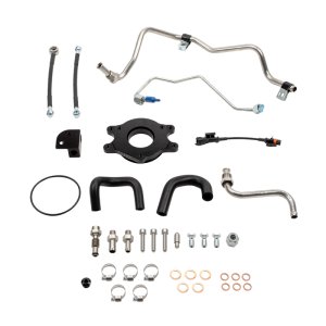 GMC Sierra 3500 HD Fuel Injection Pump Conversion Kit - Wehrli - CP3 Conversion Kit - Black Anodized - `11-`16
