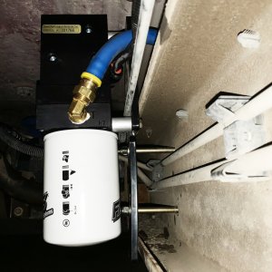 GMC Sierra Fuel Pump Mounting Bracket - Wehrli - Relocation Bracket - Semi-Gloss Black - `01-`10