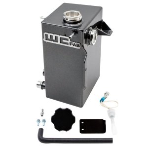 Chevrolet Silverado 3500HD Coolant Tank Kit - Wehrli - OEM Placement, Fabricated Aluminum - Bengal Blue - `20-`25