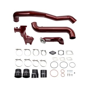 Chevrolet Silverado 3500 HD Performance Air Intake - Wehrli - Stage 1 High Flow Bundle Kit - Gloss White - `11-`16
