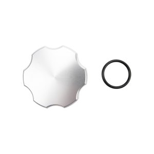 Ford Super Duty Oil Fill Cap - Wehrli - Billet - Clear Anodized - `11-`25