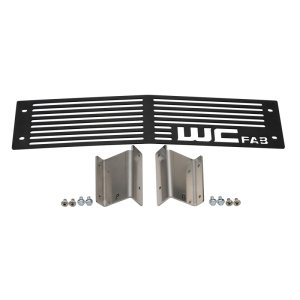 Chevrolet Silverado 2500 Bumper Grilles - Wehrli - Flat Black - `15-`19