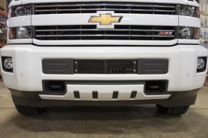 Chevrolet Silverado 2500 Bumper Grille - Wehrli - Raw Stainless - `15-`19