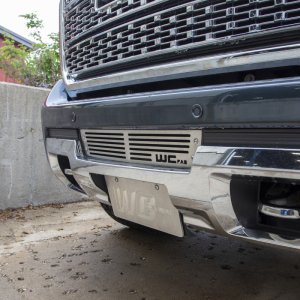 GMC Sierra 3500 Bumper Grille - Wehrli - Flat Black - `15-`19