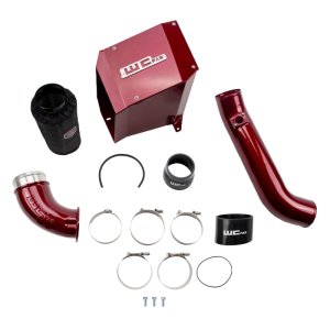 Chevrolet Duramax Performance Air Intake - Wehrli - Stage 2 - Bengal Red - `01-`04