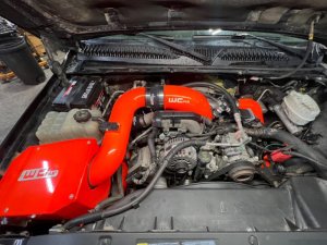Chevrolet Duramax Performance Air Intake - Wehrli - Stage 2 - Flat Black - `04-`05 Chevrolet Duramax Performance Air Intake - Wehrli - Stage 2 - Flat Black - `04-`05