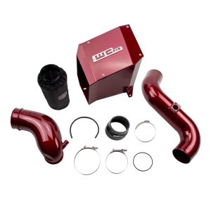 GMC Sierra 2500HD/3500HD Performance Air Intake - Wehrli - Stage 2 - Red - `06-`07
