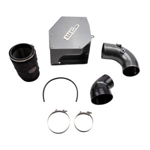 Ram 2500 Performance Air Intake - Wehrli - WCF Intake Kit with 5in piping and Air Box for OEM / VGT Turbocharger - Flat Black - `19-`24