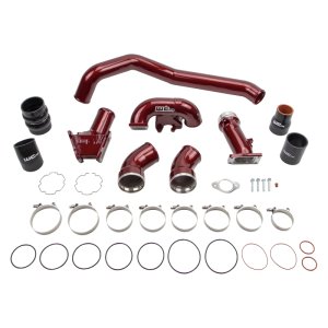 Chevrolet Truck Performance Air Intake - Wehrli - Stage 1 High Flow Intake Bundle Kit - Bengal Red - `06-`07