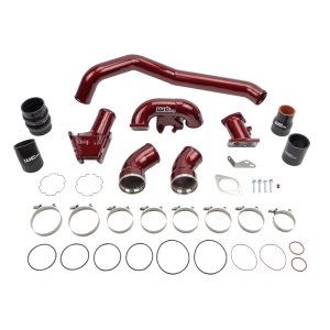 GMC Sierra Performance Air Intake - Wehrli - Stage 1 High Flow Intake Bundle Kit - Gloss White - `07-`10