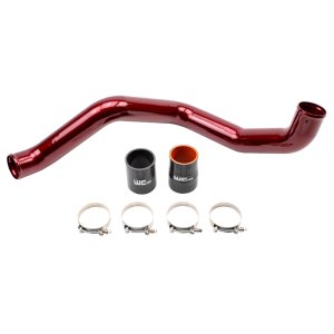Chevrolet Duramax Intercooler Pipe - Driver Side - Wehrli - 3 inch High Flow - WCFab Red - `20-`25