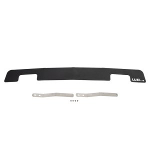 Chevrolet Silverado 2500 Bumper Grilles - Wehrli - Valance Filler Panel Kit, W Tow Hooks - Fine Tex Black - `11-`14