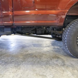 Ford F-350 Super Duty Traction Bar Kit - Wehrli - 60 in. - WCFab Grey - `11-`24