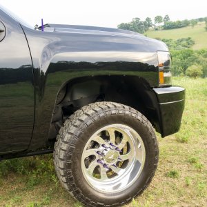 Chevrolet Silverado 2500 Bumper Spacer Kit - Front - Wehrli - 3/4 Chevrolet Silverado 2500 Bumper Spacer Kit - Front - Wehrli - 3/4