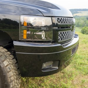 Chevrolet Silverado 2500 Bumper Spacer Kit - Front - Wehrli - 3/4 Chevrolet Silverado 2500 Bumper Spacer Kit - Front - Wehrli - 3/4