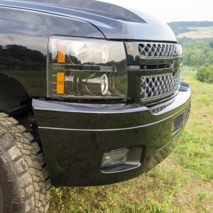 Chevrolet Silverado 3500 Bumper Spacer Kit - Front - Wehrli - 3/4