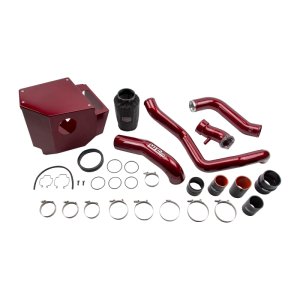 Chevrolet Duramax Performance Air Intake - Wehrli - High Flow Bundle Kit Stage 2 - Gun Metal - `20-`25