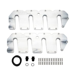 Chevrolet Duramax Valve Covers - Upper - Wehrli - Billet - Raw Aluminum - `04-`10
