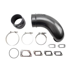Chevrolet Silverado 2500HD Intake Horn - Wehrli - High Flow Cast Aluminum - Bengal Red - `11-`16