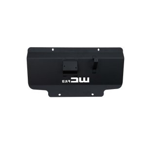Chevrolet Silverado 3500 HD Engine Splash Shield Kit - Lower - Wehrli - Heavy Gauge Aluminum - Chevy Orange - `11-`19