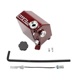 Chevrolet 6500 Coolant Tank Kit - Wehrli - Fabricated Aluminum, OEM Placement, WCFab - Red - `19-`27