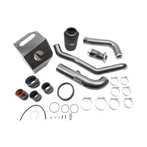 Chevrolet Duramax Performance Air Intake - Wehrli - Stage 2 High Flow Bundle Kit - Gun Metal - `17-`19