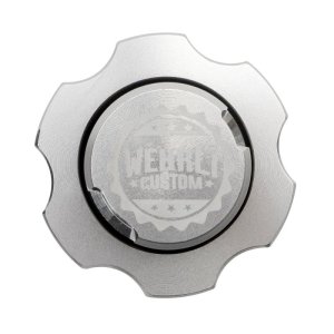 Chevrolet Silverado 2500 Oil Fill Cap - Wehrli - Billet - Clear Anodized - `01-`25