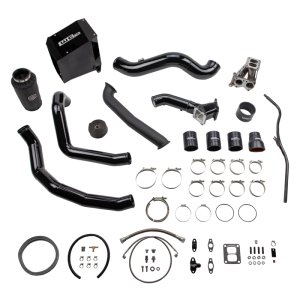 Chevrolet Silverado 3500 HD Turbo Swap Kit - Wehrli - S300 - Semi-Gloss Black - `01-`04