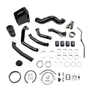 Chevrolet Silverado 2500 Turbo Install Kit - Wehrli - S400 Single Turbo - Illusion Blueberry - `01-`04