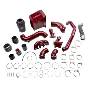 Chevrolet Silverado Performance Air Intake - Wehrli - WCFab High Flow Bundle Kit Stage 3 - Candy Teal - `06-`07