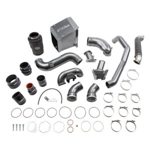 Chevrolet Duramax Performance Air Intake - Wehrli - Stage 3 High Flow Bundle Kit - Bengal Grey - `07-`10