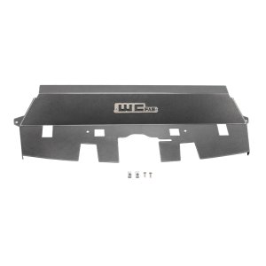 Ram 3500 Radiator Cover - Wehrli - Fabricated Aluminum - Flat Black - `10-`12