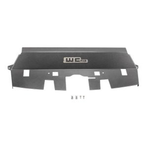 Ram 3500 Radiator Cover - Wehrli - Fabricated Aluminum - Gloss Black - `10-`12