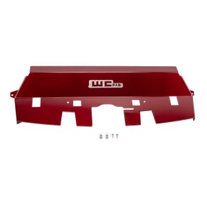 Ram 2500 Radiator Cover - Wehrli - Fabricated Aluminum - WCFab Red - `10-`12